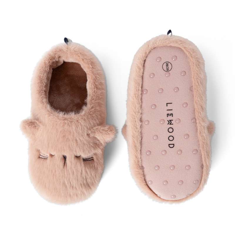 Liewood Aviaja Cat Slippers - Pale Tuscany