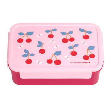 A Little Lovely Company Ruminddelt Bento Madkasse - Cherries