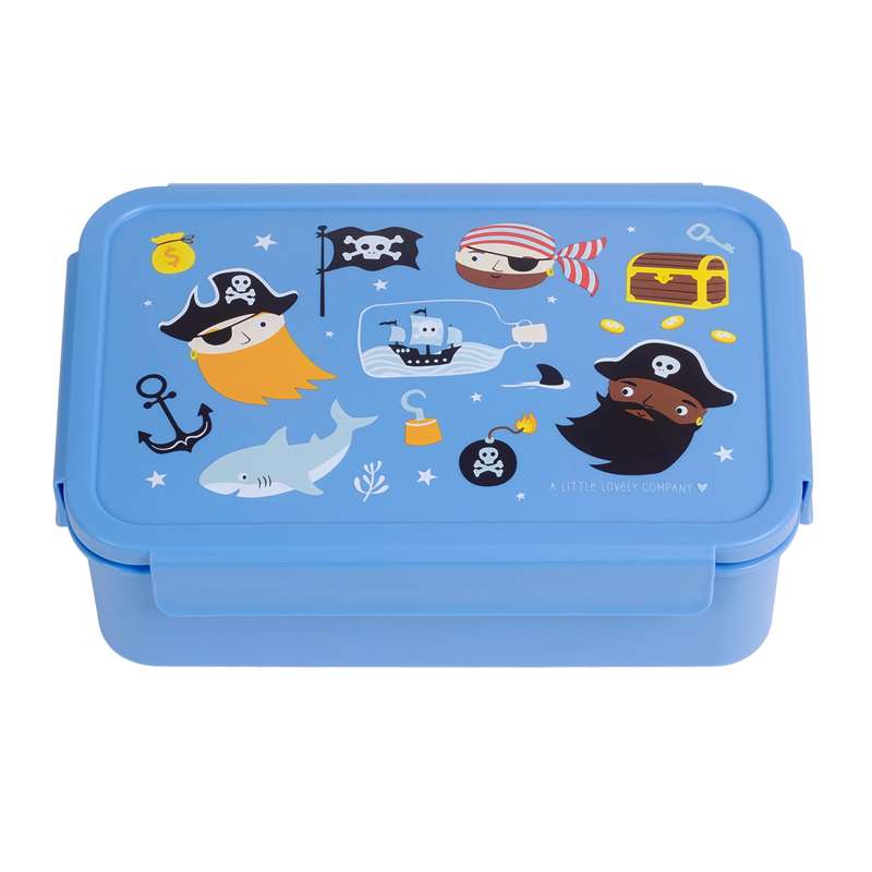 A Little Lovely Company Ruminddelt Bento Madkasse - Pirates