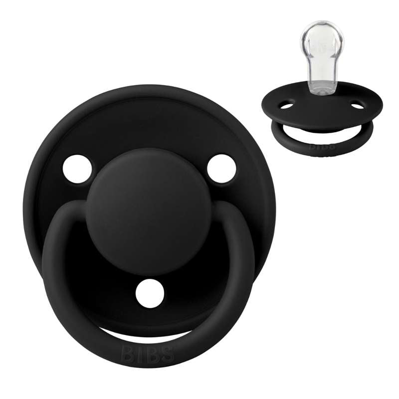 BIBS De Lux Sut - Onesize - Silikone - Black
