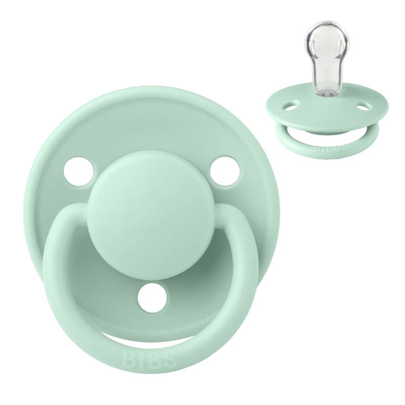 BIBS De Lux Sut - Onesize - Silikone - Nordic Mint