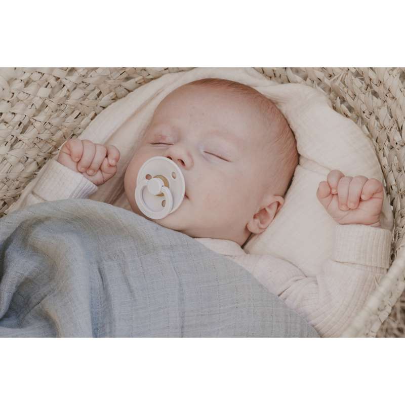 BIBS Rund Colour Sut - Sampak - 5 stk. - Str. 2 - Soft and Clear