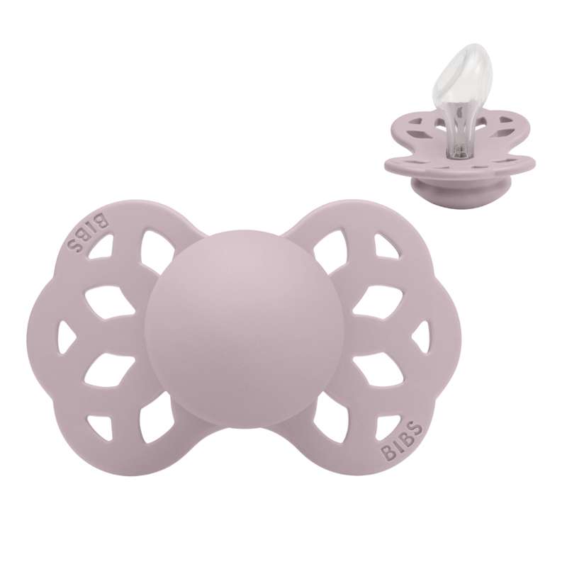 BIBS Anatomisk Infinity Sut - Str. 2 - Silikone - Dusky Lilac