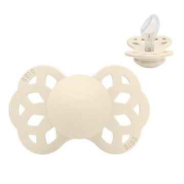 BIBS Anatomisk Infinity Sut - Str. 2 - Silikone - Ivory