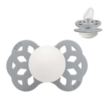 BIBS Anatomisk Infinity Sut - Str. 2 - Silikone - GLOW - Cloud