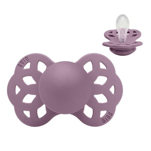 BIBS Symmetrisk Infinity Sut - Str. 1 - Silikone - Mauve