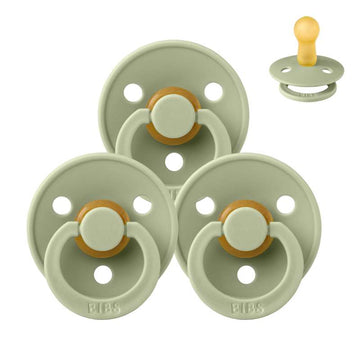 BIBS Rund Colour Sut - Sampak - 3 stk. - Str. 2 - Sage
