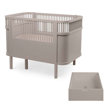 Sebra Sengen - Klassisk - Baby & Jr. - Jetty Beige - Bundle 5