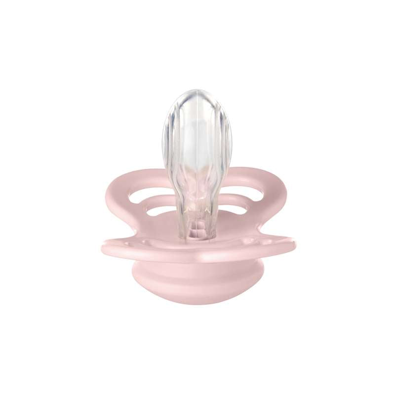 BIBS Symmetrisk Supreme Sut - Str. 2 - Silikone - Blossom