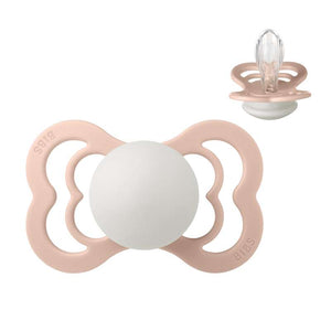 BIBS Supreme Sut - Str. 2 - Silikone - GLOW - Blush