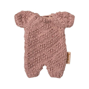Maileg Strikket Dragt - Micro - Heather