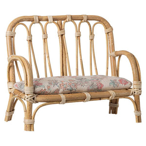 Maileg Rattan Sofa - Miniature - Natur