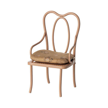 Maileg Vintagestol - Mini - Mørk Pudder