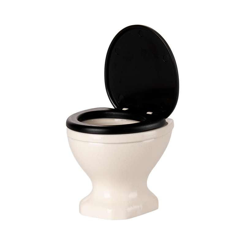 Maileg WC - Mus - Råhvid