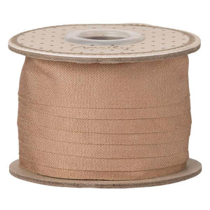 Maileg Bånd - 18 mm - 10m - Varm Brun