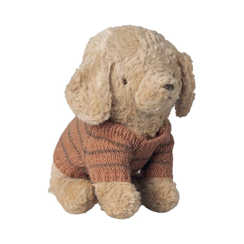 Maileg Hvalpetilbehør - Small - Strikket Sweater - Koral