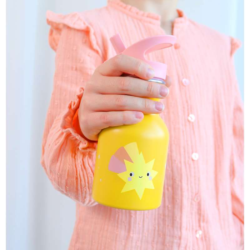 A Little Lovely Company Enkeltlags Ståldrikkedunk - 350ml - Shooting Star