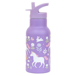 A Little Lovely Company Ståldrikkedunk - 350ml - Unicorn Dreams