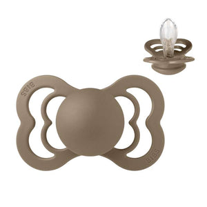 BIBS Symmetrisk Supreme Sut - Str. 2 - Silikone - Dark Oak