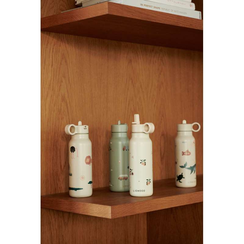 Liewood Falk Drikkeflaske - Rustfrit Stål - 350ml - Peach/Sea Shell Mix