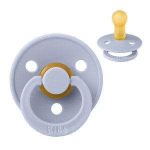 BIBS Rund Colour Sut - Str. 2 - Naturgummi - Dusty Blue