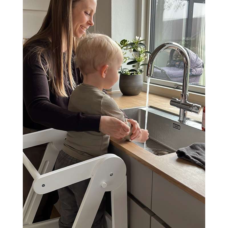 Kid'oh Læringstårn - Foldbart - FSC - Hvid