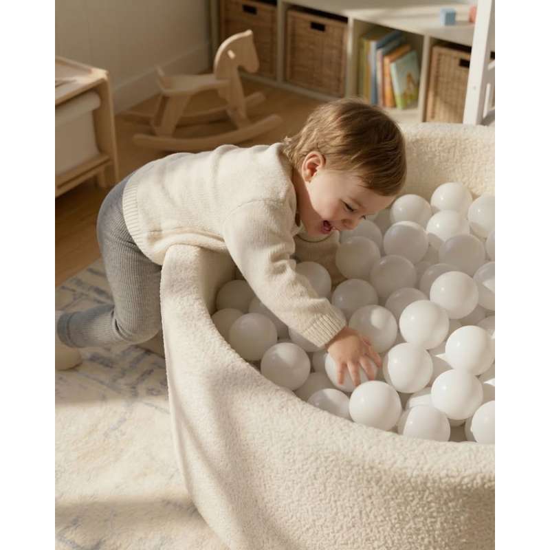 Kid'oh Boldbassin - Teddy - Swan - m. 100 Bolde - White