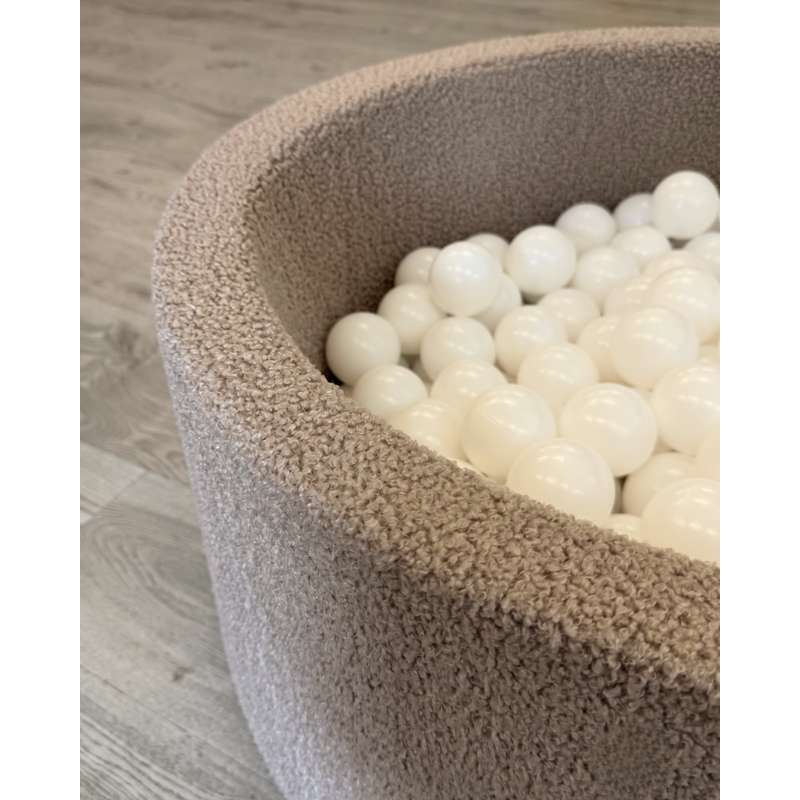 Kid'oh Boldbassin - Teddy - Taupe - m. 100 Bolde - White