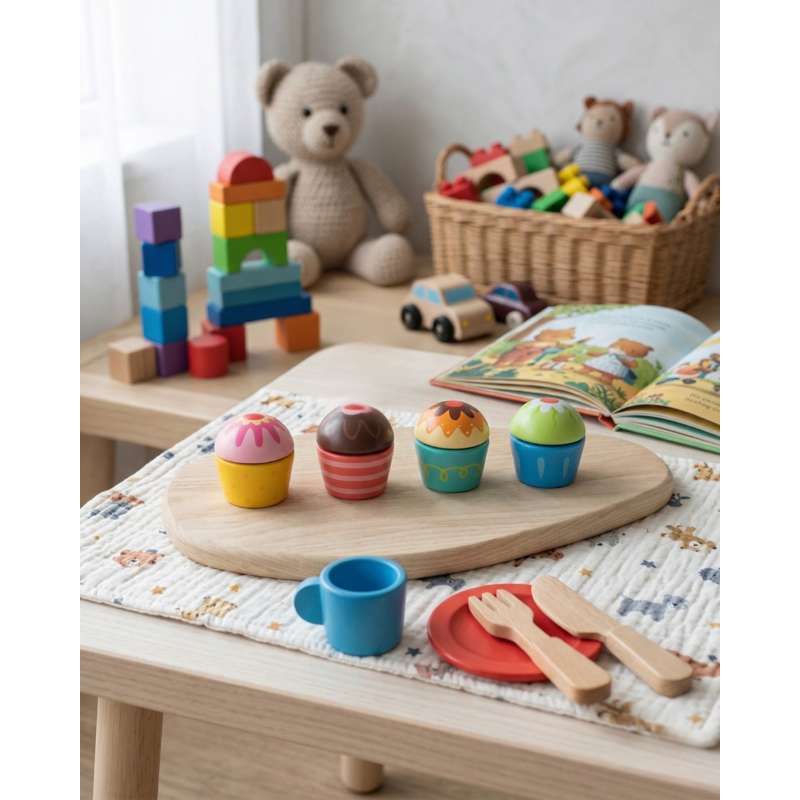 Kid'oh Cupcakes - 4 stk.