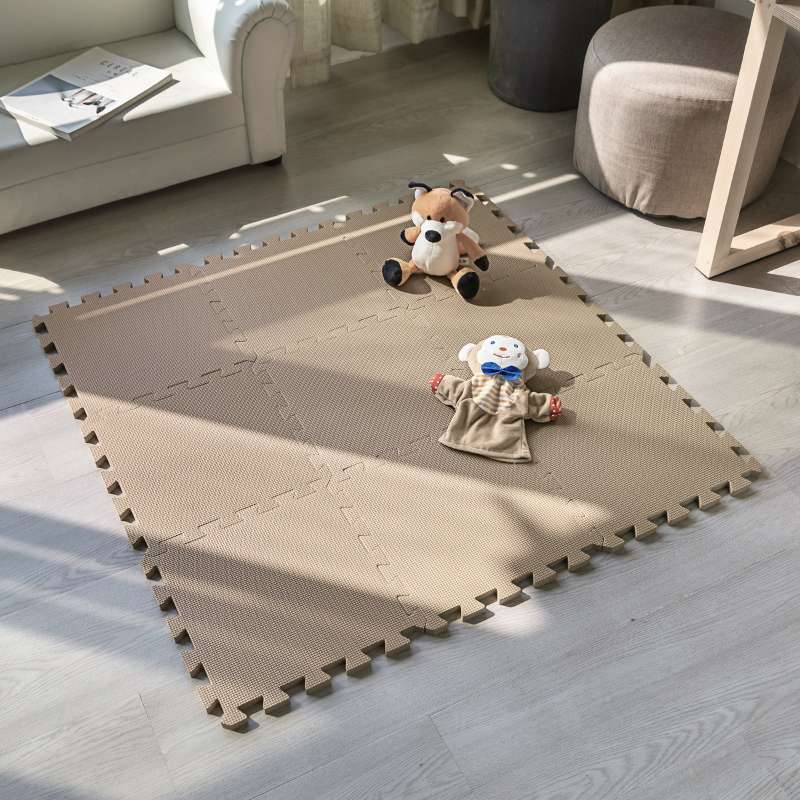 Kid'oh Skumlegegulv - 9 brikker - Sand