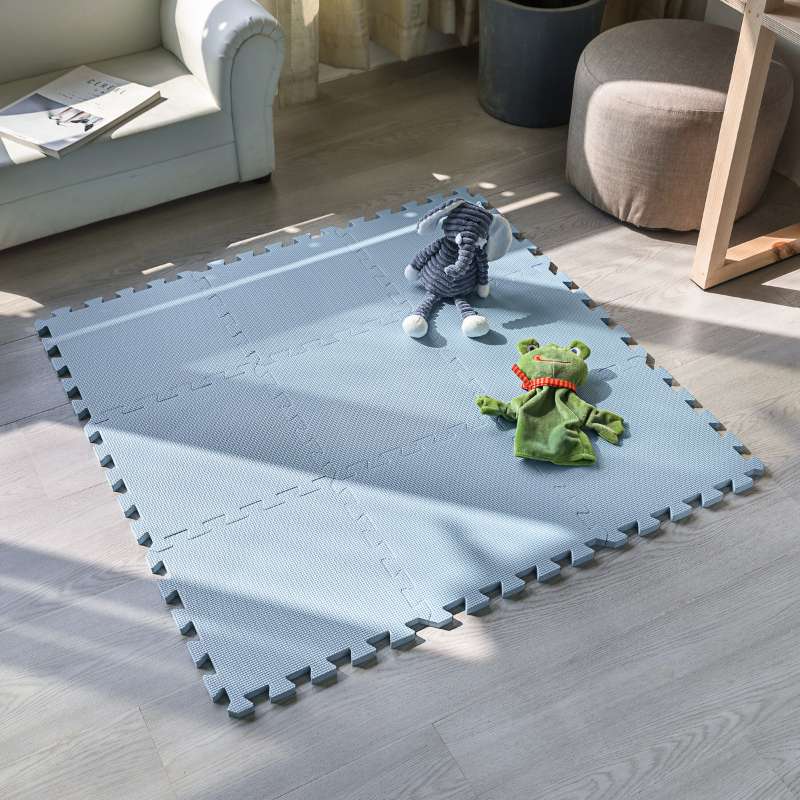 Kid'oh Skumlegegulv - 9 brikker - Dusty Blue