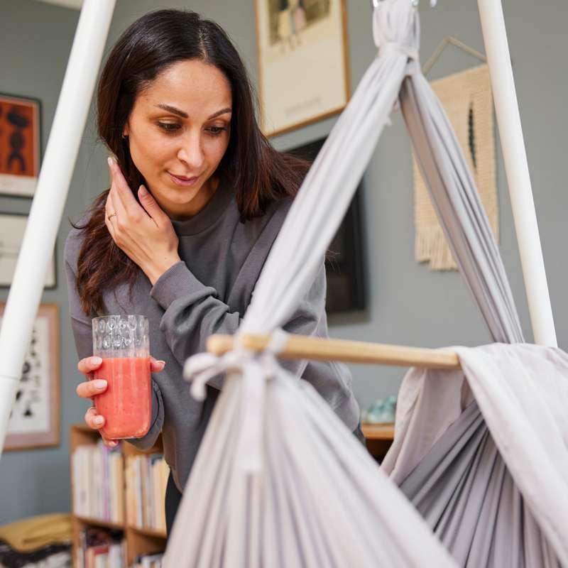 Membantu Slyngevugge - Basic - Økologisk - Grå