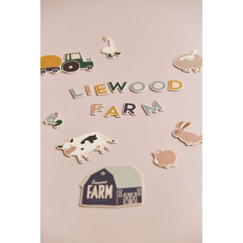 Liewood Vento Alphanumeric Magnets - Sandy Multi Mix