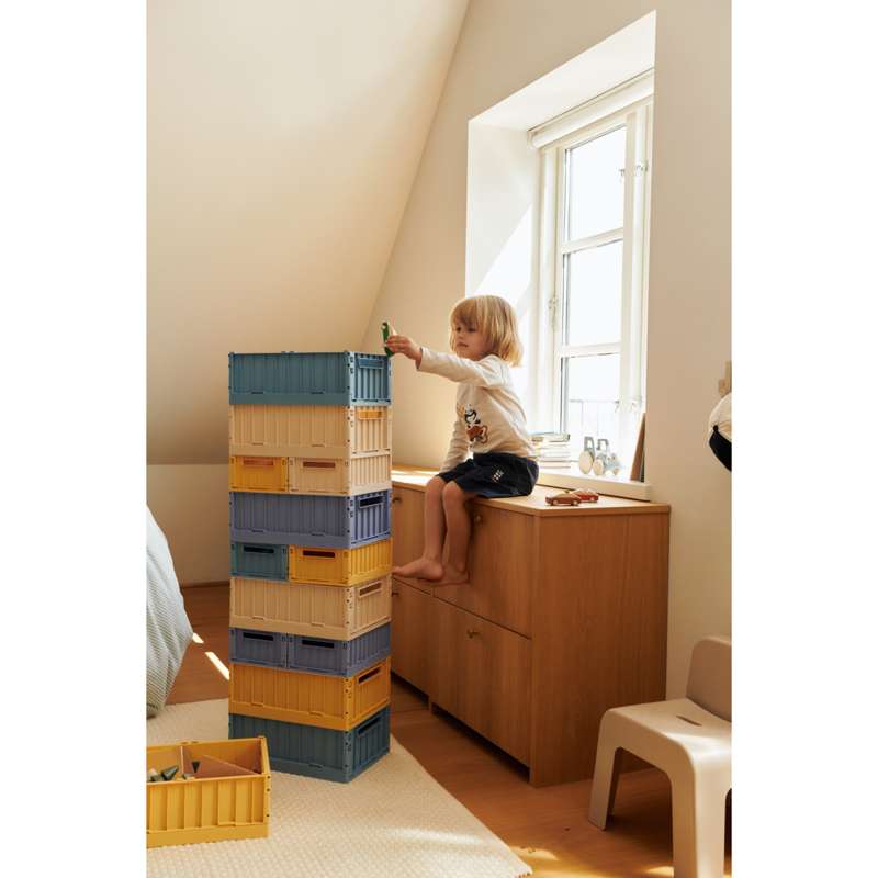 Liewood Weston Opbevaringsboks - 2-pak - Small - Dusty Lavender