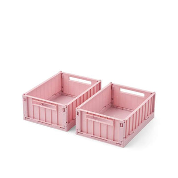 Liewood Weston Opbevaringsboks - Small - 2-pak - Rose Blush