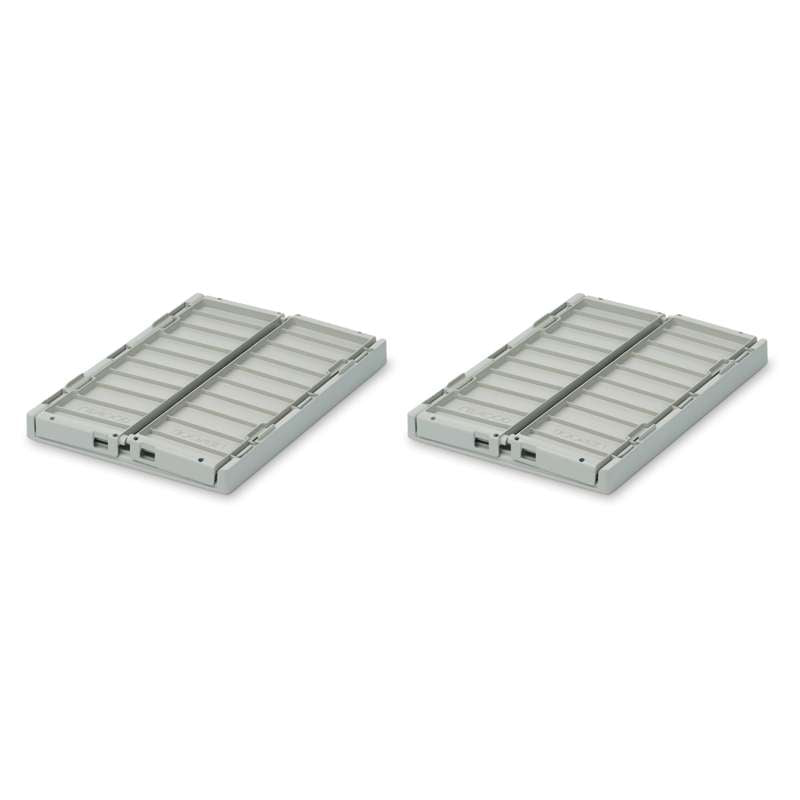 Liewood Weston Opbevaringsboks - Small - 2-pak - Dove Blue