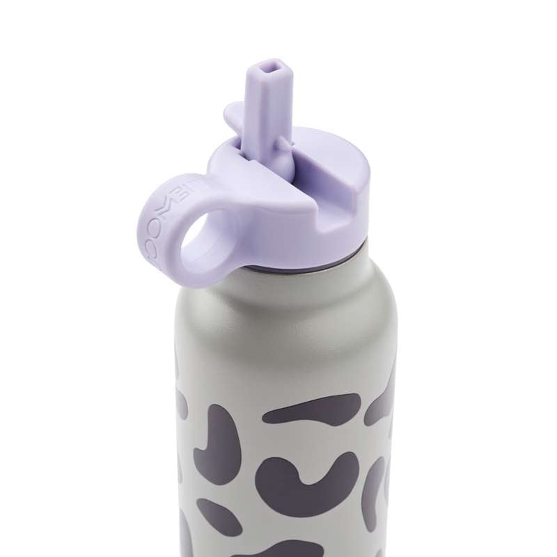 Liewood Falk Drikkeflaske - Rustfrit Stål - 500ml - Mega Leo Mist