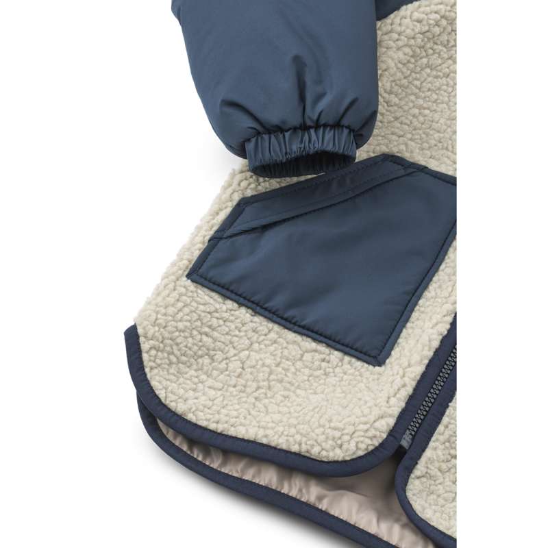Liewood Runa Jakke - Mist/Classic Navy