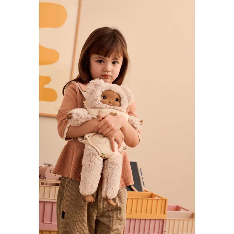 Liewood Eleanor Doll Carrier - Mini Me Peach/Seashell