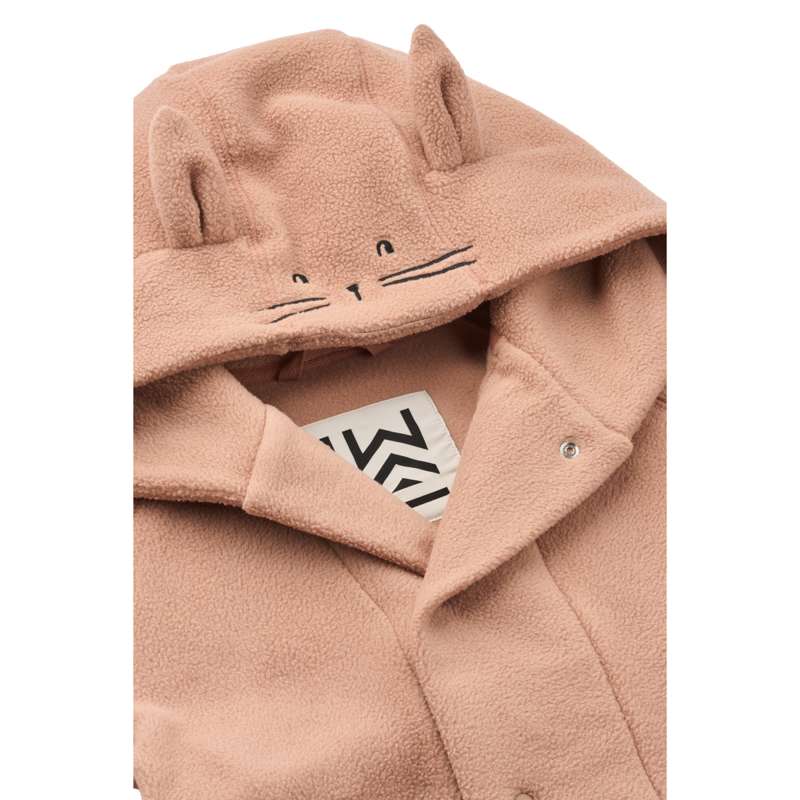 Liewood Minik Rabbit Fleece Badekåbe - Pale Tuscany