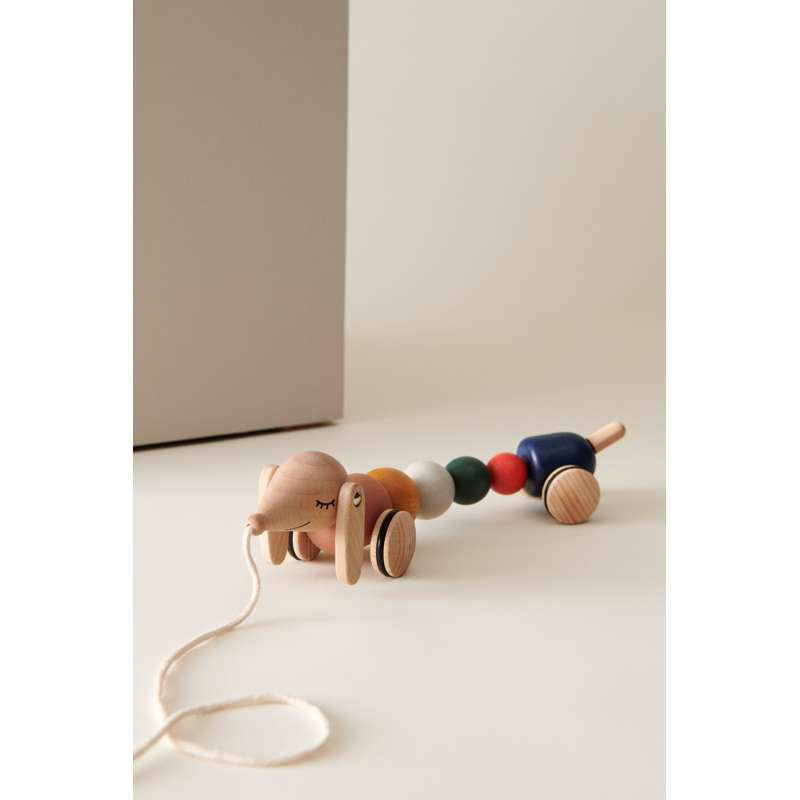 Liewood Barthes Trækkelegetøj - Golden Caramel Multi Mix