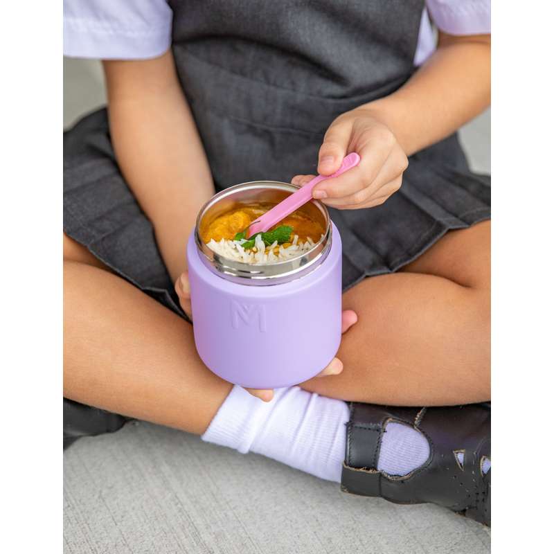 MontiiCo Food Jar - Termobeholder - 400ml - Lilac