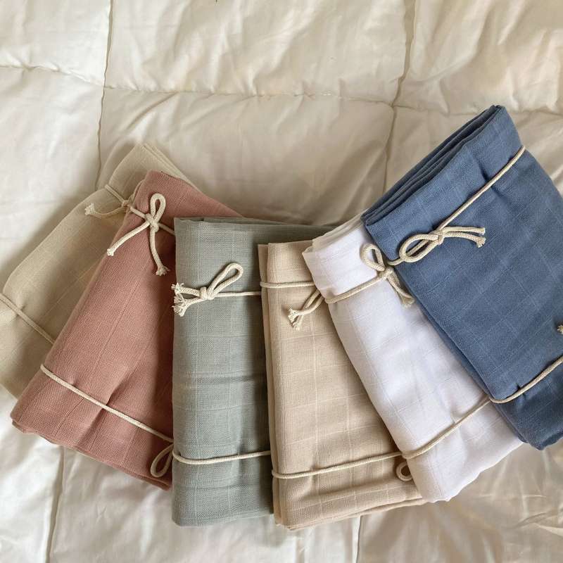 Oh'Naturel Økologiske Stofbleer/Minisvøb - 5-pak - Swan