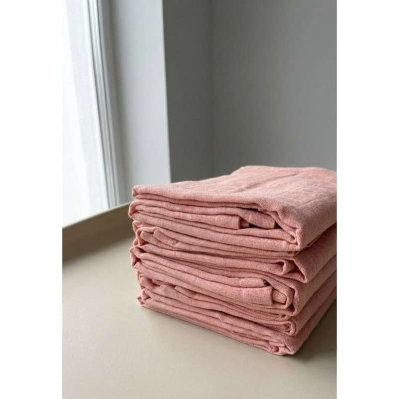 Oh'Naturel Økologiske Stofbleer - 5-pak - Rose