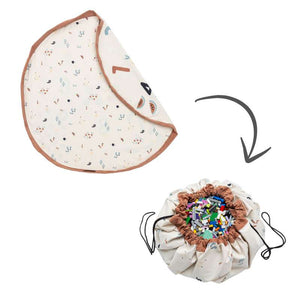 Play & Go Opbevaringstæppe - Veggie Numbers