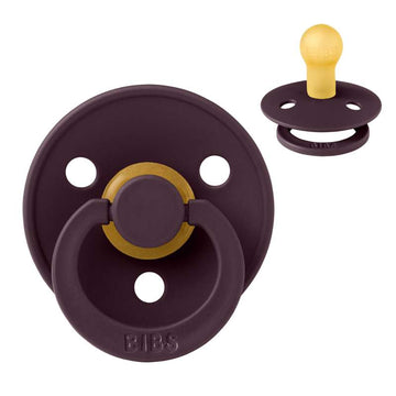 BIBS Pacifier Colour Latex Size 1 Plum