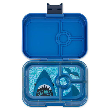 Yumbox Madkasse - Panino - 4 rum - Surf Blue/Shark