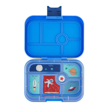 Yumbox Madkasse - Original - 6 rum - Surf Blue/Rocket