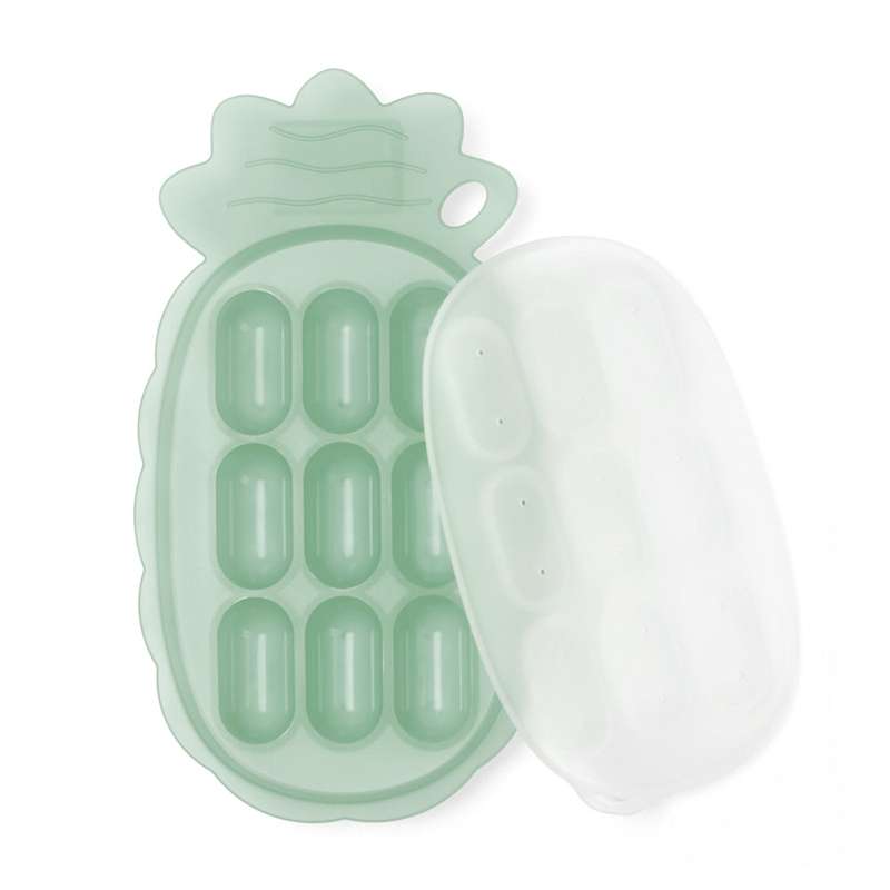 Haakaa Pineapple Frysebakke - Pea Green