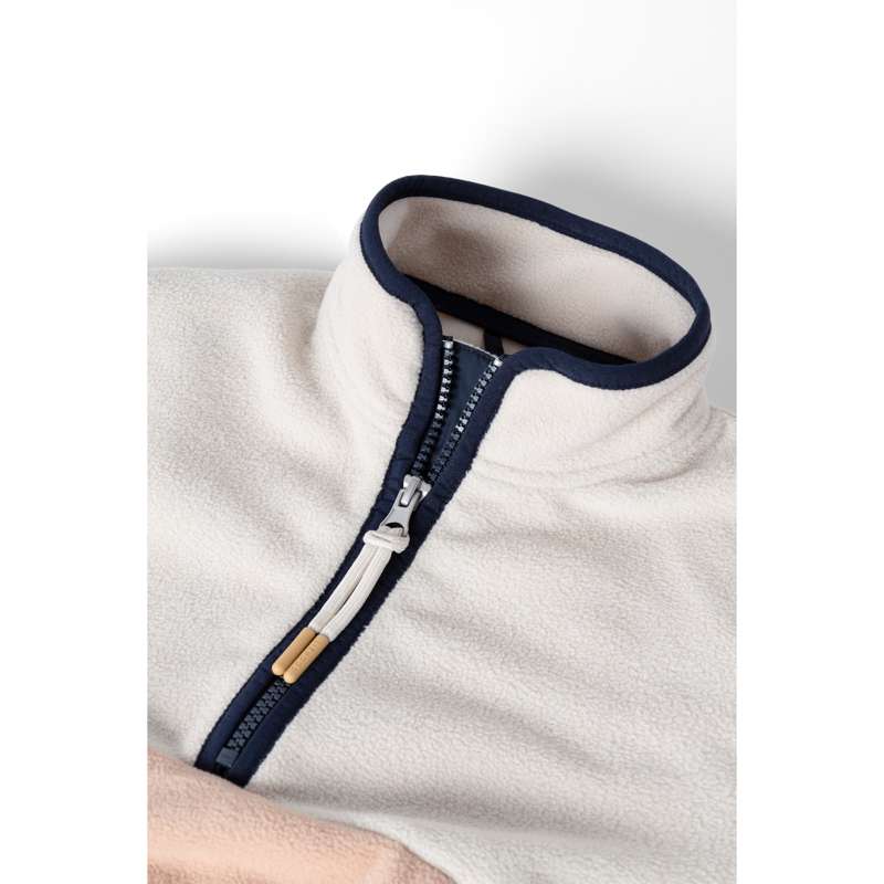 Liewood Wynn Fleece Half Zip Shirt - Pale Tuscany Mix